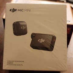 DJI Mic Mini Wireless Clip-On Mic Kit 1 TX+1 RX Omni Condenser Black