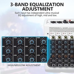 Sound Board Console for Live Performance & Karaoke