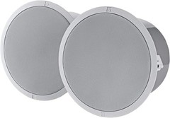 Electro-Voice Ceiling Speaker EVID-C6.2 6.5 2Way Mount Pair Titanium Coated Whit