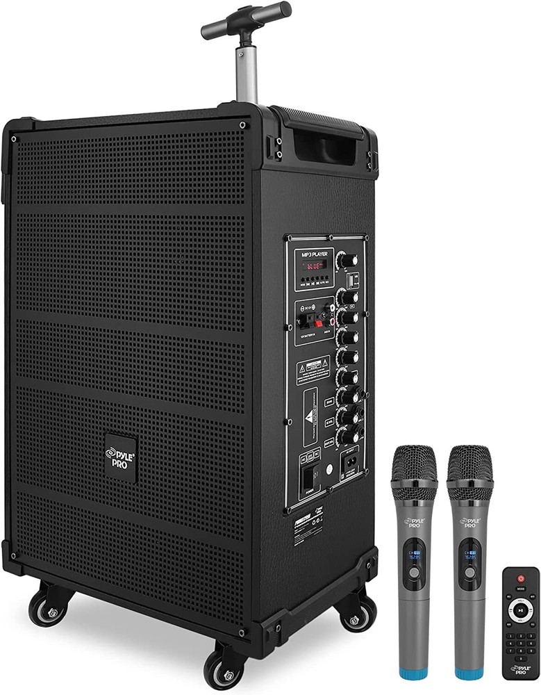 PylePro PWMA1299A 12“ Portable Wireless Bluetooth Speaker System