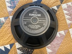 Behringer 15″ Eurolive 1000W 8 OHM Speaker-Brand New Tests Good