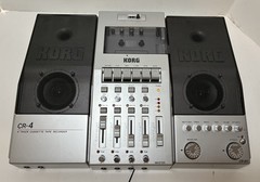 Korg CR-4 4 Track Cassette Tape Recorder, Power Adapter – Working Tested