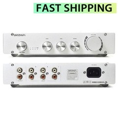 Silvery Pure Class A 2.0/2.1 Channel HiFi Audio Power Amplifier with Power Cable