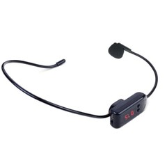 FM Wireless Microphone Headset Megaphone Radio Mic For Loudspeaker For Teaching