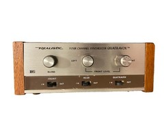 Realistic Quatravox, Four Channel Synthesizer, Tandy, Vintage Unit