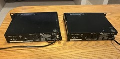 Pair of DBX 163X Over Easy Compressor/Limiters