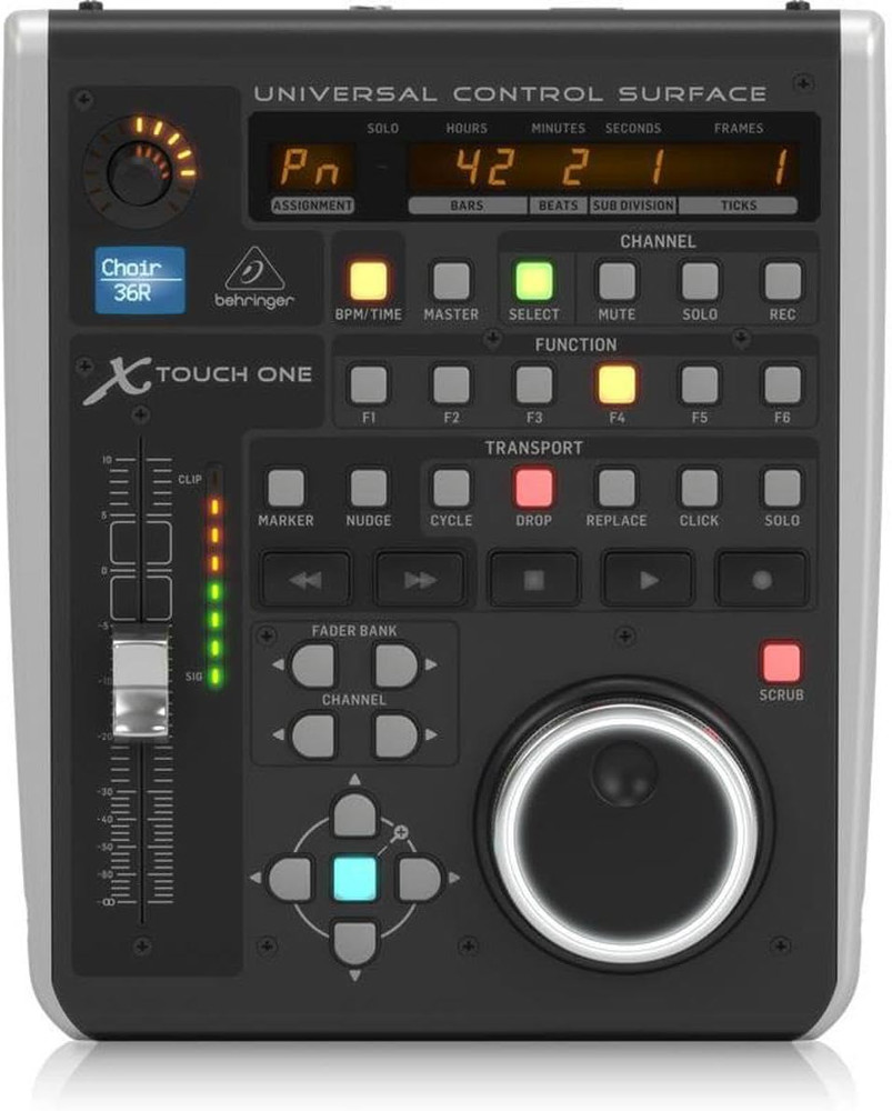 X-TOUCH ONE Universal Control Surface with Touch-Sensitive Motor Fader and LCD S