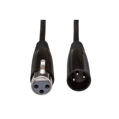 Hosa MBL-110 Microphone Cable w/Black XLR – 10ft