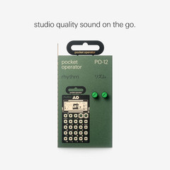 Pocket Operator PO-12 Rhythm, Drum Machine and Sequencer with Parameter Locks an