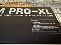Behringer multicom pro-xl mdx4600 audio interactive quad dynamics processor