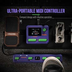 SONICAKE Pocket Control – MIDI Foot Controller, Wired/Wireless MIDI Transmiss…