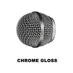 5 Multiple Color Replacement Microphone Grilles for SM58 & Similar Mics