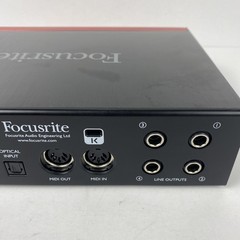 Focusrite Clarett 2Pre Thunderbolt Audio Interface Phantom Power MIDI Optical