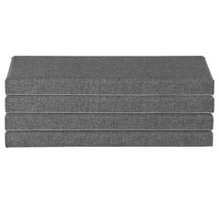 VEVOR 4 PCS Acoustic Wall Panels 2 in Thick 23.6 x 11.8 in Self-adhesive Gray