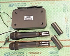 Pyle PDWM2135 VHF Fixed Frequency Wireless Microphone System