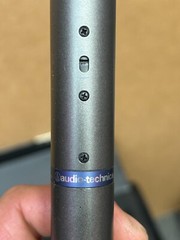 Audio Technica AT835a Line Gradient Condenser Shotgun Microphone with case