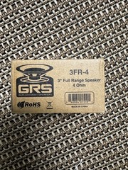 [Amazon Returns] GRS 3FR-4 3″ Full-Range Speaker Driver 4 Ohm Open-Box Tested