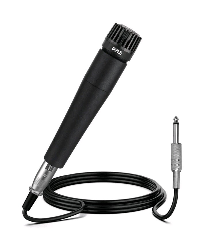 Pyle Pro Professional Moving Coil Dynamic Handheld Microphone – Black PDMIC78