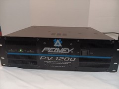 Peavey PV 1200 Professional 600W x 2 Stereo Power Amplifier – Tested Working