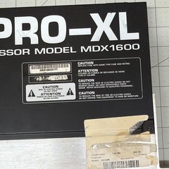 Behringer MDX1600 Autocom Pro-XL Audio Interactive Processor – USED/WORKS
