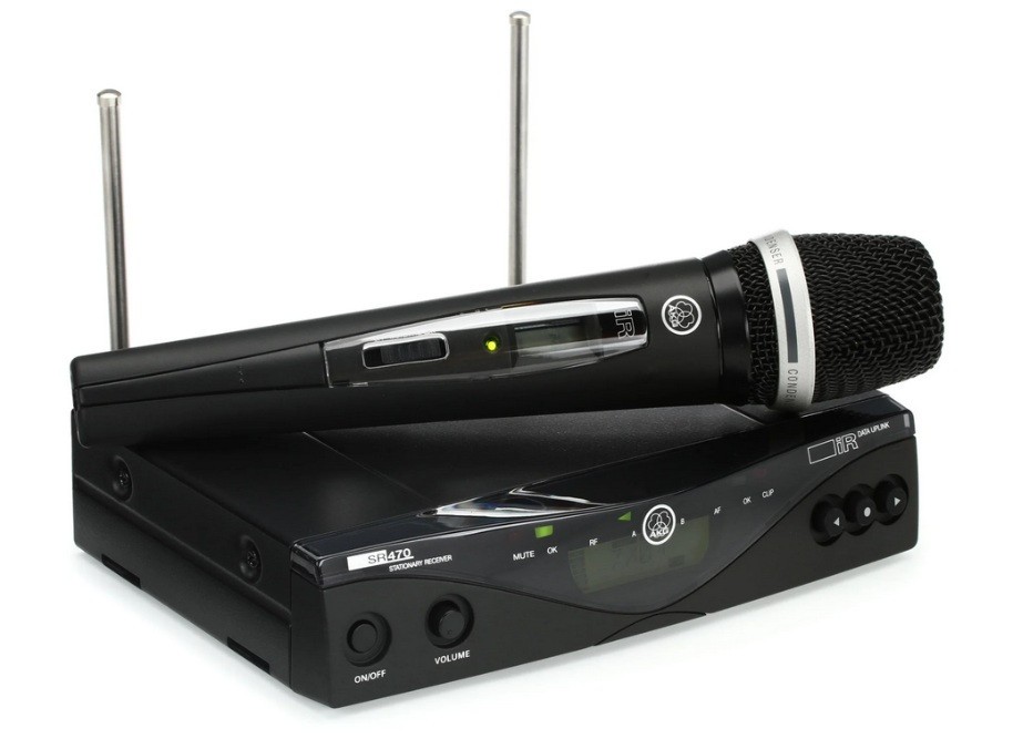 AKG WMS470 C5 Vocal Set Wireless Cardioid Microphone Condenser Mic Blow Out Deal