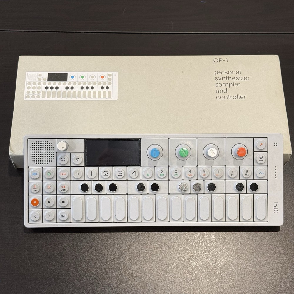Teenage Engineering OP-1 Portable Keyboard Synthesizer – White