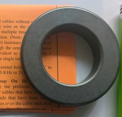 Audio Noise Choke Ferrite Toroid FT240-31 Mix 31 RFI EMI Filter • Mic XLR USB