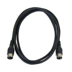 Stable Connection 4pcs MIDI 5-pin Male to Male Connecting Wire Plastic Shell