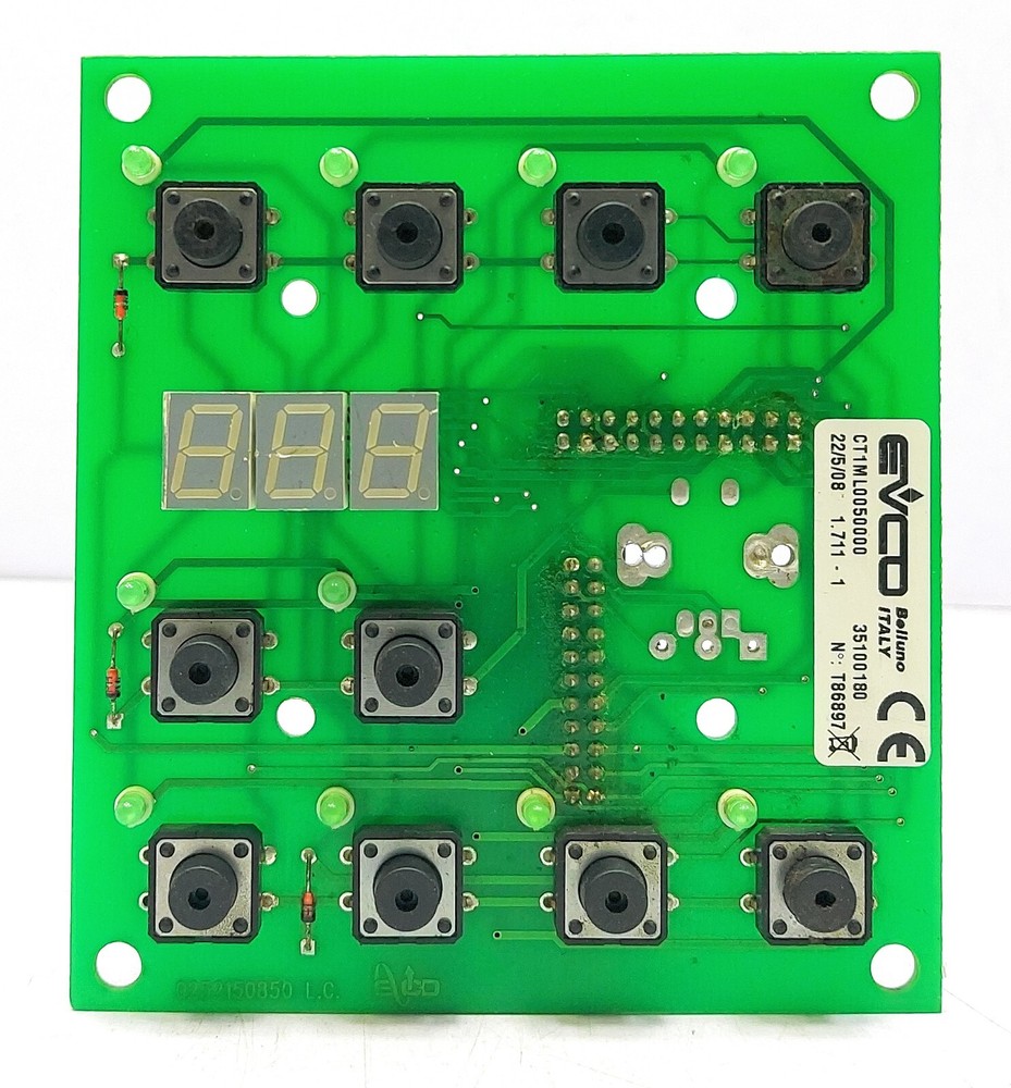EVCO Beliuno ITALY CT1ML0050000 Console Board