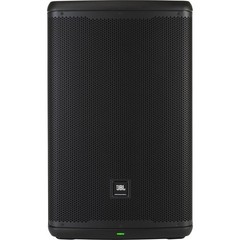 JBL EON715 15″ 1300W Powered PA Speaker Pair, Bundle with Stands and Cables