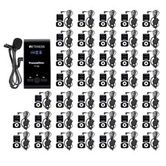 T130 Wireless Assisted Audio Tour Guide System 40 Receiver Group Communication
