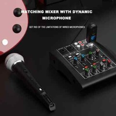 UHF Wireless Microphone Converter XLR Transmitter and Receiver Microphone System
