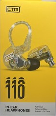 CTM CE110 Single-Driver IEM Earphone. OPEN BOX FREE SHIPPING