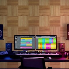 Eco-Friendly 6 Pack Acoustic Sound Panels – Decorative Self-Adhesive Solution