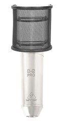 Rockville Pop Filter Curved Mesh Recording Mic Windscreen for Behringer B-2 Pro