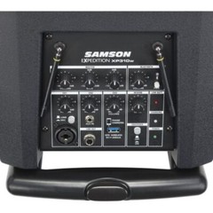 Samson Expedition XP310w-K: 470 to 494 MHz 10″ 300W Portable PA System with Mic