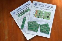 PCBs for microphone Pre-amplifier using INA217/SSM2017 – 4 x Stereo pack