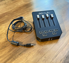 TC Helicon GO XLR Mini USB Audio Interface Desktop Fader Control, Black