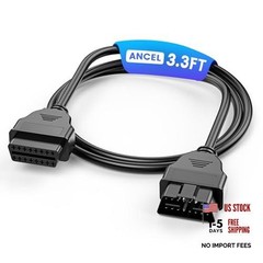 OBD2 Scanner Extension Cable/1m – 16 Pin OBDII OBD2 Male to Female 3.3ft