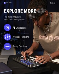 🎹 Donner DMK25 Pro MIDI Keyboard DJ Controller OLED 25 Key 8 Drum Pad Touch Bar
