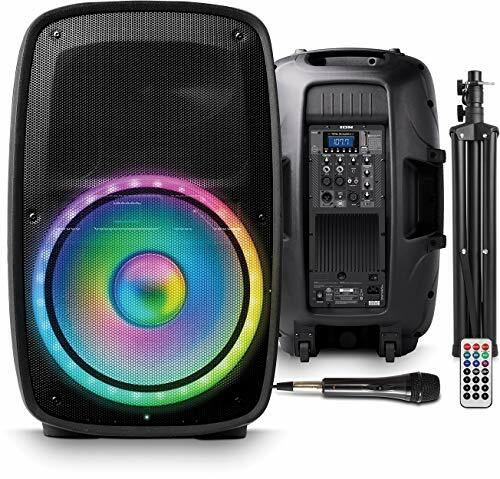 iON IPA122 Total PA Glow 3 High Power Speaker With Lights Seller Refurbished-VG