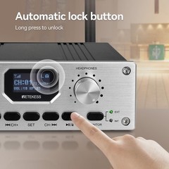 Assistive Listening System Church Translation System 1 TX, 5 RX, 300M Range