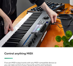 Launchkey 88 [MK3] – Premium 88-Note MIDI Keyboard for Expressive Music Creation