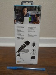 Slide Innovations Podcasting Microphone kit, Mini tripod, windscreen pop filter