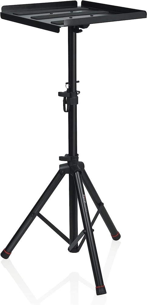 Gator Adjustable Multi-Media Gear Stand Featuring 100×100 Vesa Mounting Bracket