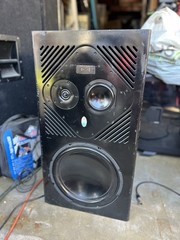 1 Blue Sky SAT 12 Big Blue Powered Studio Monitor Speaker