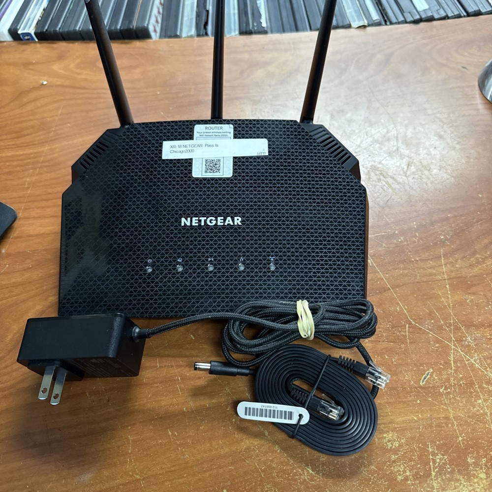 NETGEAR R6700AX 4-Stream WiFi 6 Router AX1800 SET FOR Behringer X Air XR18
