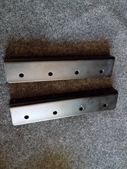 (1 PAIR) PENN ELCOM 4U / 4 SPACE Rack Rails – 7″ Free Shipping