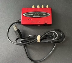 Behringer U-CONTROL UCA222 Ultra-Low Latency 2 In/2 Out RCA USB Audio Interface