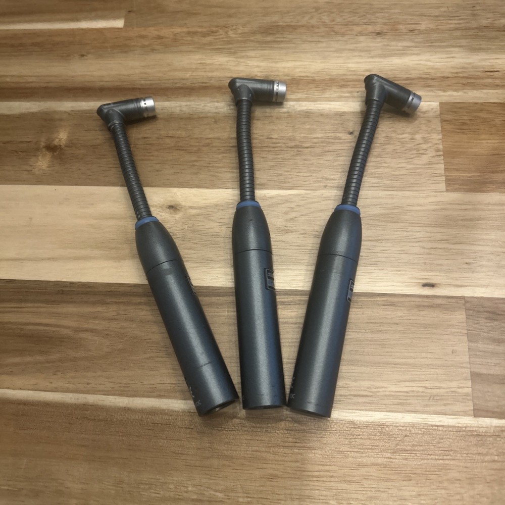 3 Shure Beta 98AMP/C-3PK Cardioid Condenser Microphone, 3-Pack USED – Good